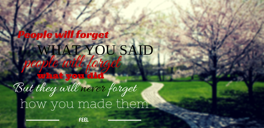 Maya Angelou - People Will Forget-en blogimage