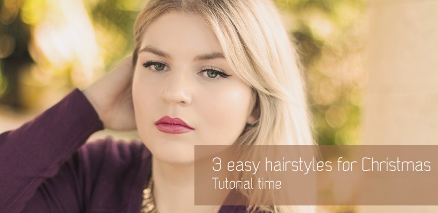 Christmas: easy hairstyle tutorials blogimage
