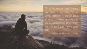Presqu’une citation de Bouddha