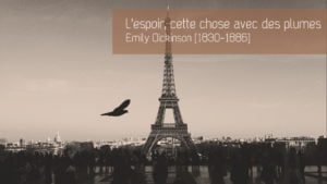 L’espoir, cette chose avec des plumes