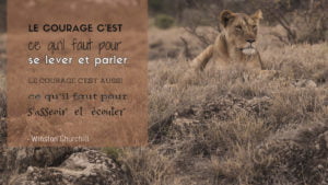 Winston Churchill – Le courage