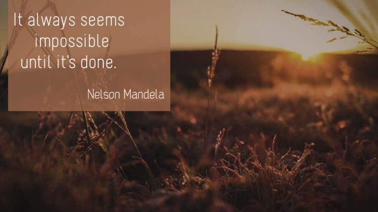 Nelson Mandela - The impossible